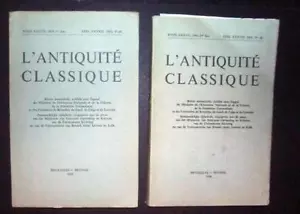 L'Antiquité Classique Greek & Roman Studies, Bruxelles - Picture 1 of 1