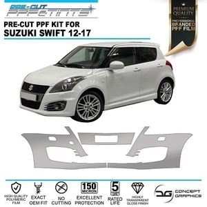 Frontstoßstange Kratzschutz PPF Lackschutzfolie für Suzuki Swift Sport - Bild 1 von 3