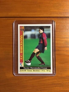 MUNDICROMO 1999 - 2000 #18 XAVI HERNANDEZ ROOKIE CARD 2 TEMPORADA - Zdjęcie 1 z 5