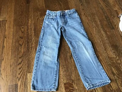 Jeans Mini Boden azul calce recto talla 6Y para niños Foto 1 de 4