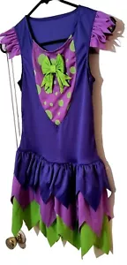 Gerty Growler Purple Junior Halloween Costume Dress By Leg Avenue Size Jr S/P - Picture 1 of 7