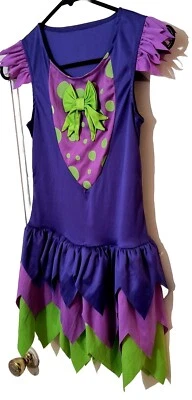 Gerty Growler Purple Junior Halloween Costume Dress By Leg Avenue Size Jr S/P - Image 1 of 4