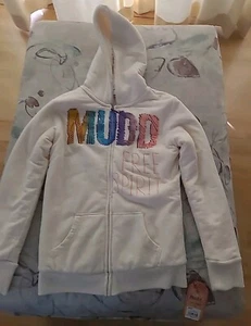 Mudd Girls Free Spirit Zipup Hoodie Size 12 New With Tags - Picture 1 of 4