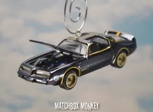 Smokey & the Bandit 1977 Trans Am Firebird Christmas Ornament T/A Burt Reynolds - Picture 1 of 12