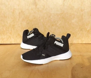Size 4Y PUMA - Juniors Contempt Demi Fitness SHOES - Black/White - Picture 1 of 11