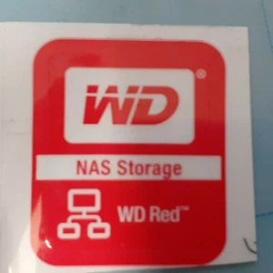 ADESIVO STICKER WD NAS STORAGE WD RED MODDING PC - ORIGINALI NUOVI X SKIN - Bild 1 von 2
