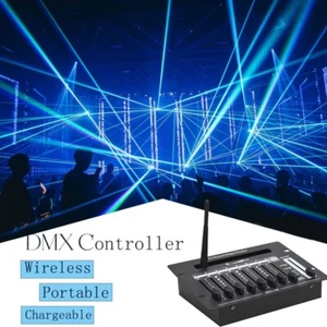 24 Channels Wireless Mini DMX Controller Chargeable Stage Lights Console - Picture 1 of 4