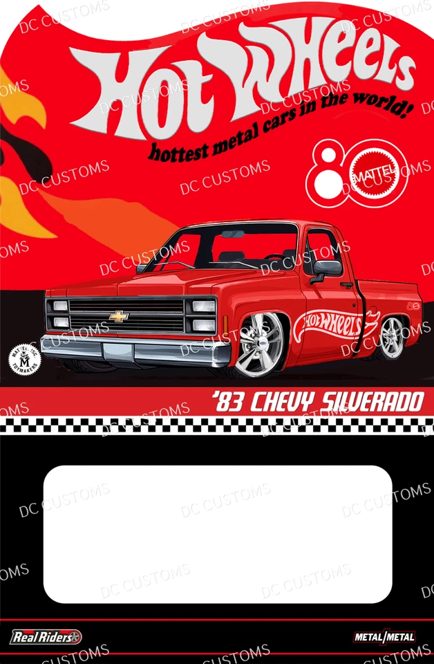 CUSTOM CARD FOR HW SILVERADO 80TH - Image 1 of 1