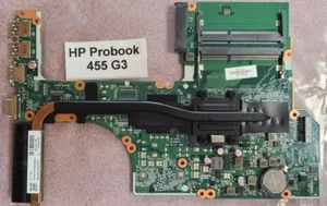 HP ProBook 455 G3 828432-601 AMD 2.2 GHz A8 7410 DDR3L Motherboard L06813-601 - Picture 1 of 6