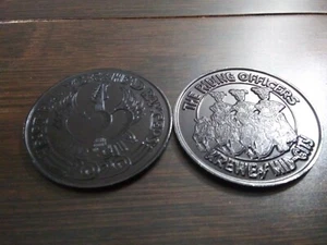 2020 Krewe of Mid-City Black Riding Officers Doubloon  - Picture 1 of 1