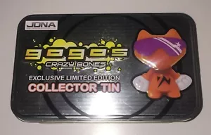 Gogo's Crazy Bones Exclusivo Coleccionista Lata #4 Edición Limitada JDNA Caja Abierta - Imagen 1 de 4