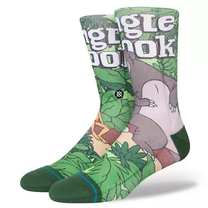 Stance X Disney Dschungelbuch von Travis Millard Poly Crew Socken Herren 9-13 - Bild 1 von 3