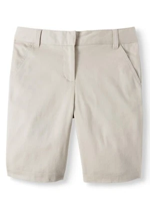 George Girls' School Uniform Bermuda Shorts Warm Beige - Image 1 of 4