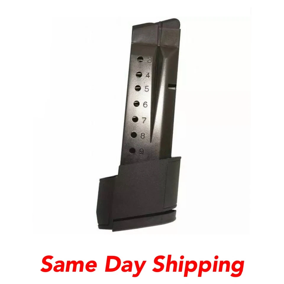 ProMag fits Smith & Wesson M&P Shield Magazine 10 Round 9mm Mag-SMI 28 - Image 1 of 1