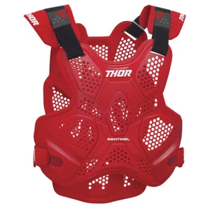 Thor Sentinel LTD Roost Deflector Motocross Body Armour Adult - Red / White - Picture 1 of 3