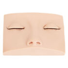 (Pink)Eyelash Practice Mannequin Face Silicone Lash Mannequin Head XXL