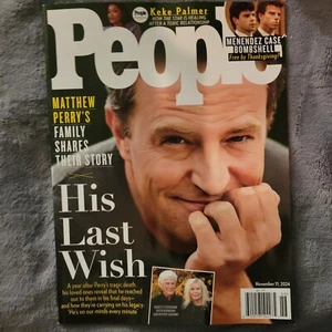 People Magazine November 11th 2024 Matthew Perry's last Wish - Foto 1 di 7