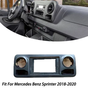 New Fascia Stereo Radio Bezel Panel Frame Trim For Mercedes Benz Sprinter 18-20 - Foto 1 di 1