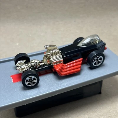 Hot Wheels Crazy Classics Rigor Motor Negro y Rojo Coffin Racer 1994 Foto 1 de 4