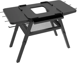 Regulowany stojak grillowy do serii ognisk drewnianych Ninja Outdoor, OG700 OG800 OG900 Ser - Zdjęcie 1 z 5