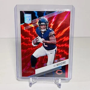D.J. Moore 2023 Donruss Elite Aspirations Red Shimmer Parallel SP/625 Bears #35 - Imagen 1 de 2
