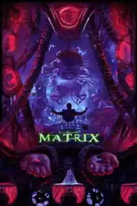 Pablo Olivera THE MATRIX Purple Variant x/75 Bottleneck Gallery BNG Art Print - Picture 1 of 1