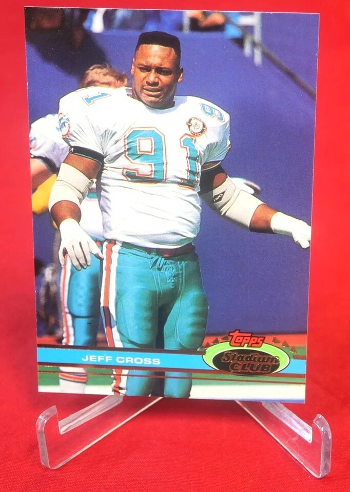 Jeff Cross 1991 Stadium Club Football Card #425 MINT - Image 1 of 1