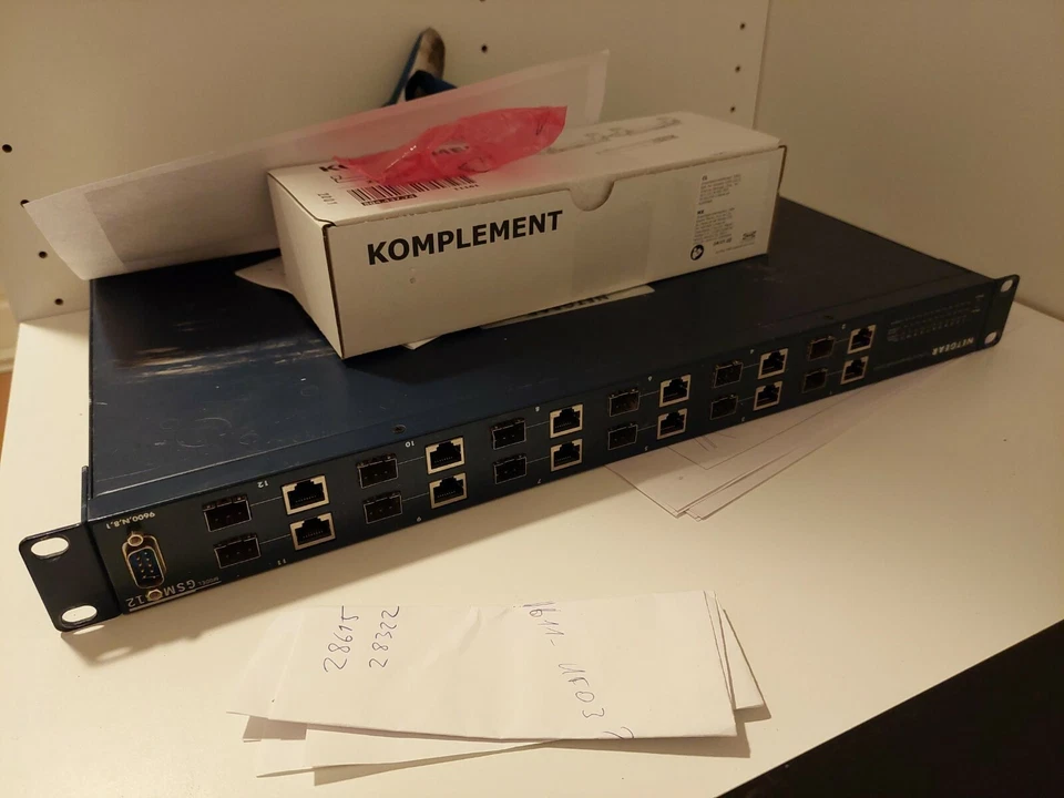 NetGear  ProSafe (GSM7212) 12-Ports External Switch Managed SFP COMBO - Image 1 of 1