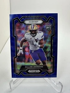 2024 Panini Prizm Draft Picks #173 Dillon Johnson Blue Wave Prizm /249 - Picture 1 of 3