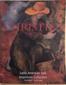 CHRISTIE’S LATIN AMERICAN ART IMPORTANT COLLECTIONAuction Catalog June 1,2000. - Bild 1 von 4
