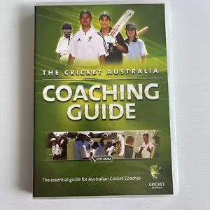 The Cricket Australia COACHING GUIDE - 2007 - PC CD ROM - Windows & Mac - Picture 1 of 4