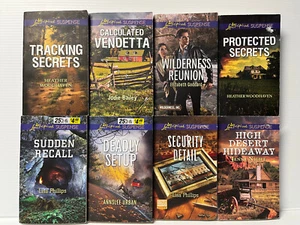 Book Lot / 8 Harlequin Love Inspired Suspense Paperback Excellent Used Condition - Bild 1 von 13