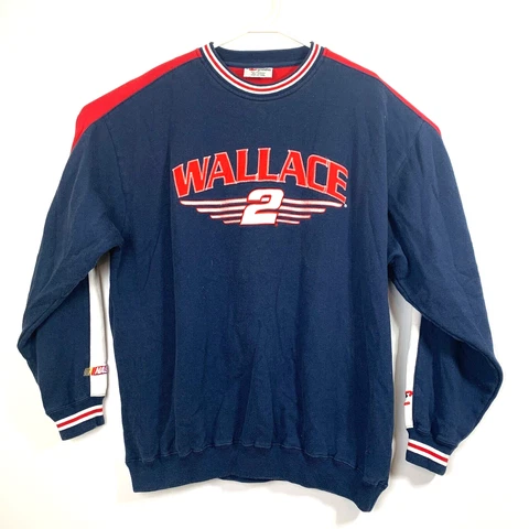 VTG Chase Rusty Wallace Men's NASCAR Miller Racing Pullover Sweat Shirt Sz XL Cover