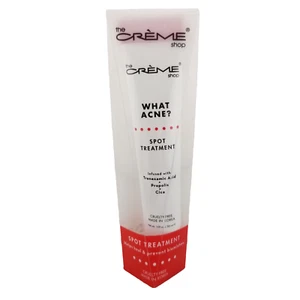 WHAT ACNE? The Crème Shop Spot Treatment 1oz + Tranexamic Acid/Propolis/Cica - Picture 1 of 3