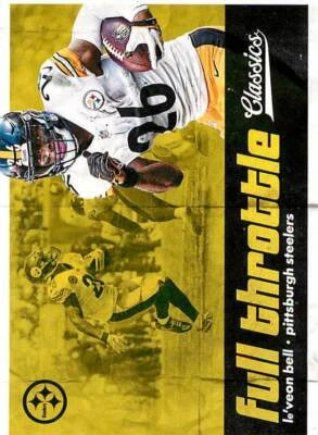 Le'Veon Bell 3 2018 Classics Full Throttle - Image 1 of 2