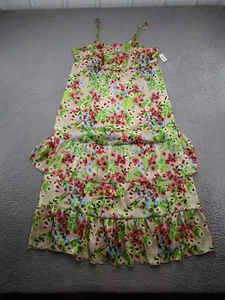 Old Navy Women's Dress Tiered Floral Maxi Long Sleeveless Size 2XL NEW - Picture 1 of 11