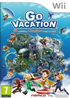 Go Vacation Nintendo Wii PAL UK ACTIVITIES SPORTS Cheap - Image 1 of 4