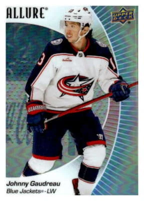 2023-24 Upper Deck Allure #43 Johnny Gaudreau Columbus Blue Jackets - Image 1 of 2