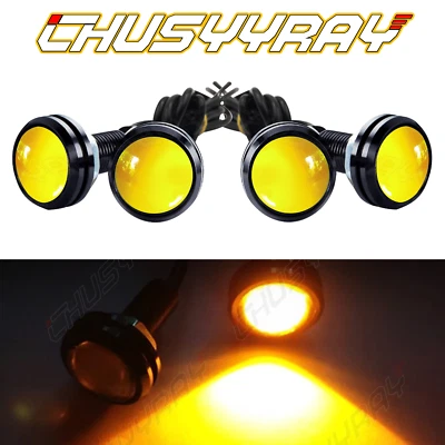 4x Eagle Eye Lamp LED Fog Daytime Running Car Light For Chevrolet Aveo - Image 1 of 4