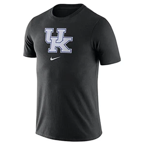 Nike Kentucky Wildcats UK Black Short Sleeve T-Shirt Men's Medium MD NEW - Picture 1 of 2
