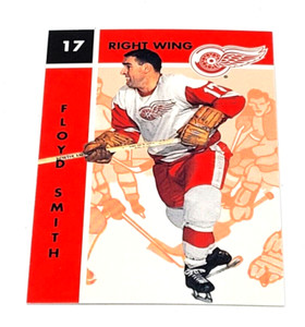 1995-96 Parkhurst Hockey 1966-67 Design Floyd Smith Detroit Red Wings #52