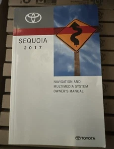 2017 TOYOTA SEQUOIA NAVIGATION SYSTEM OWNERS MANUAL 5.7L PLATINUM LIMITED SR5 - Bild 1 von 2
