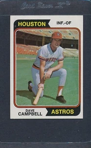 1974 Topps #556 Dave Campbell Astros quasi nuovo/MT *2842 - Foto 1 di 1