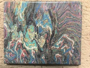 Caverns Beautiful Colorful Acrylic Pour Abstract 8x10 Art Painting Artist Cody C - Imagen 1 de 3