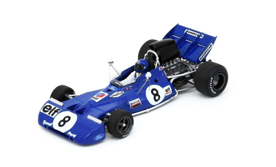 Tyrrell 004 Patrick Depailler #8 Francese 1972 S7219 Spark 1/43 F1 Formula 1 - Immagine 1 di 1