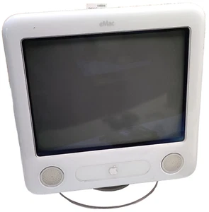 Apple eMac A1002 PowerMac4, 1Ghz, 512MB RAM, Standfuß, Mac OS X - Bild 1 von 4