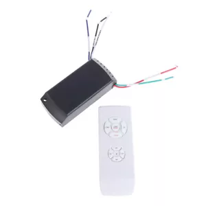 110-240V Universal Ceiling Fan Lamp Speed Remote Control Kit Timing WirelesYXQU - Picture 1 of 12