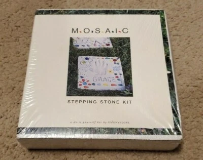  Mosaic Stepping Stone Kit Everything Needed To Create A Beautiful Stone - Image 1 of 3