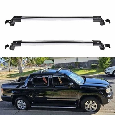 For Honda Ridgeline 2006-2014 Roof Rack Cross Bar Aluminum Cargo Luggage Carrier Foto 1 de 4