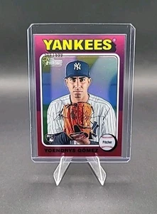 2024 Topps Heritage High Number Chrome 544/699 Yoendrys Gomez Rookie #661 - Picture 1 of 3